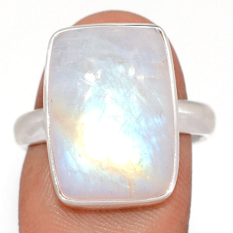 Blue Fire Moonstone Ring - BFMR5050