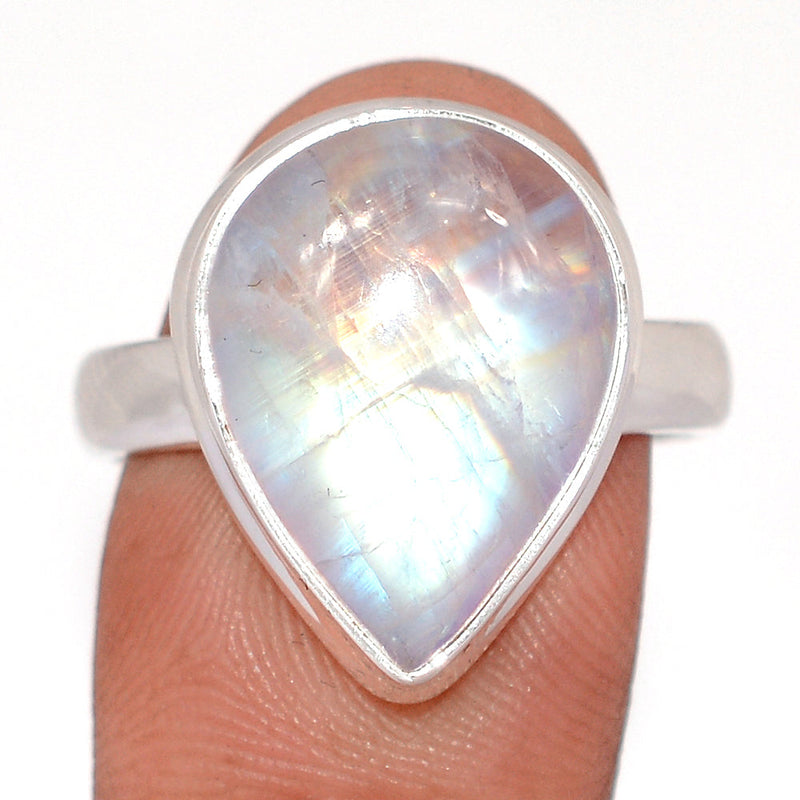Blue Fire Moonstone Ring - BFMR5069