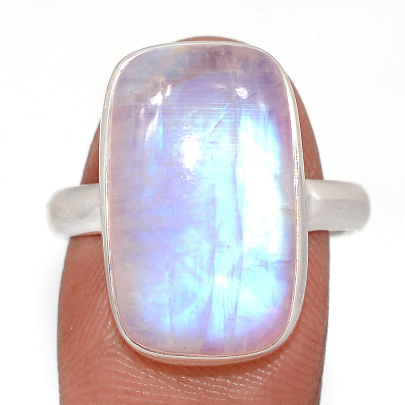 Blue Fire Moonstone Ring - BFMR5071