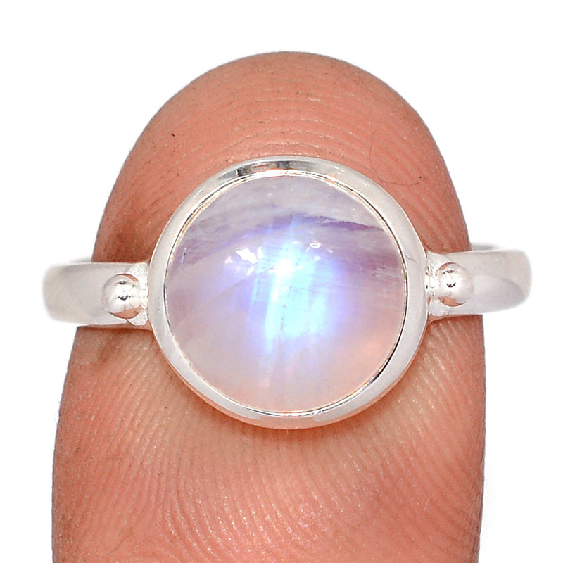 Blue Fire Moonstone Ring - BFMR5084
