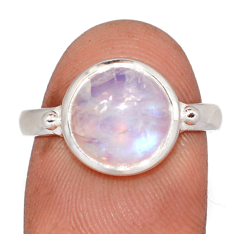 Blue Fire Moonstone Ring - BFMR5087