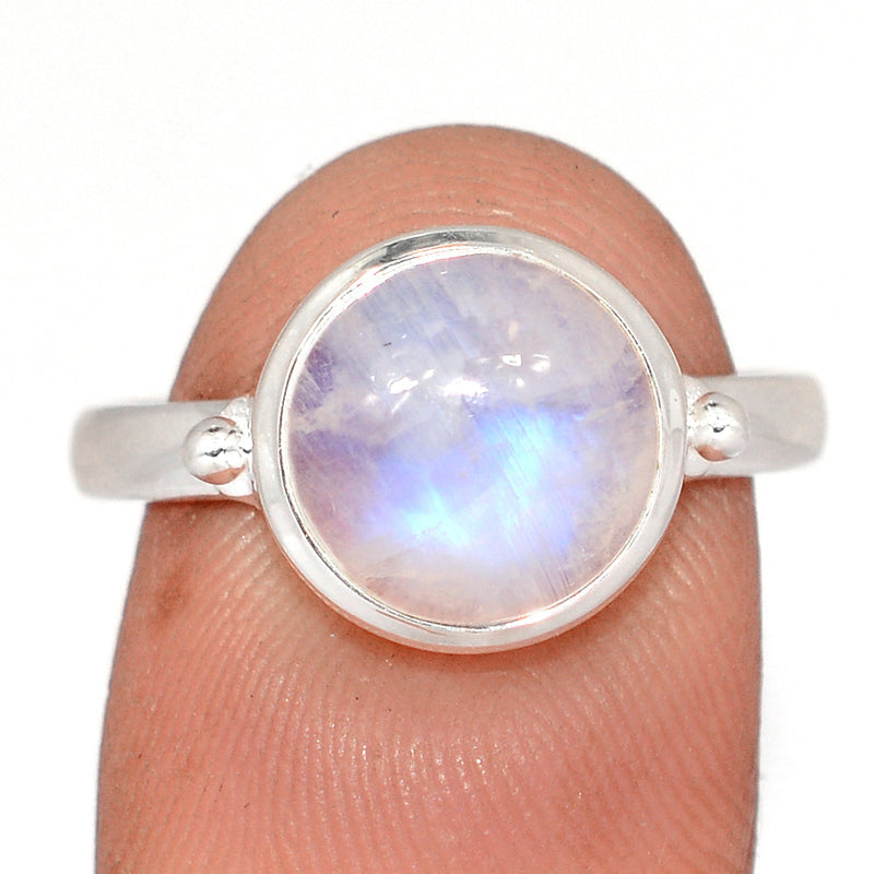 Blue Fire Moonstone Ring - BFMR5088