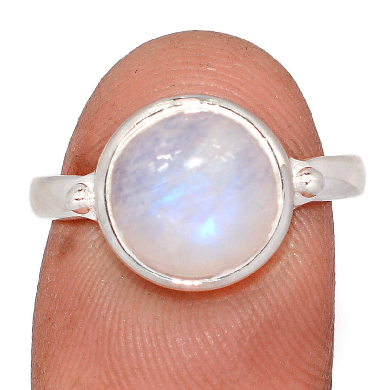 Blue Fire Moonstone Ring - BFMR5089