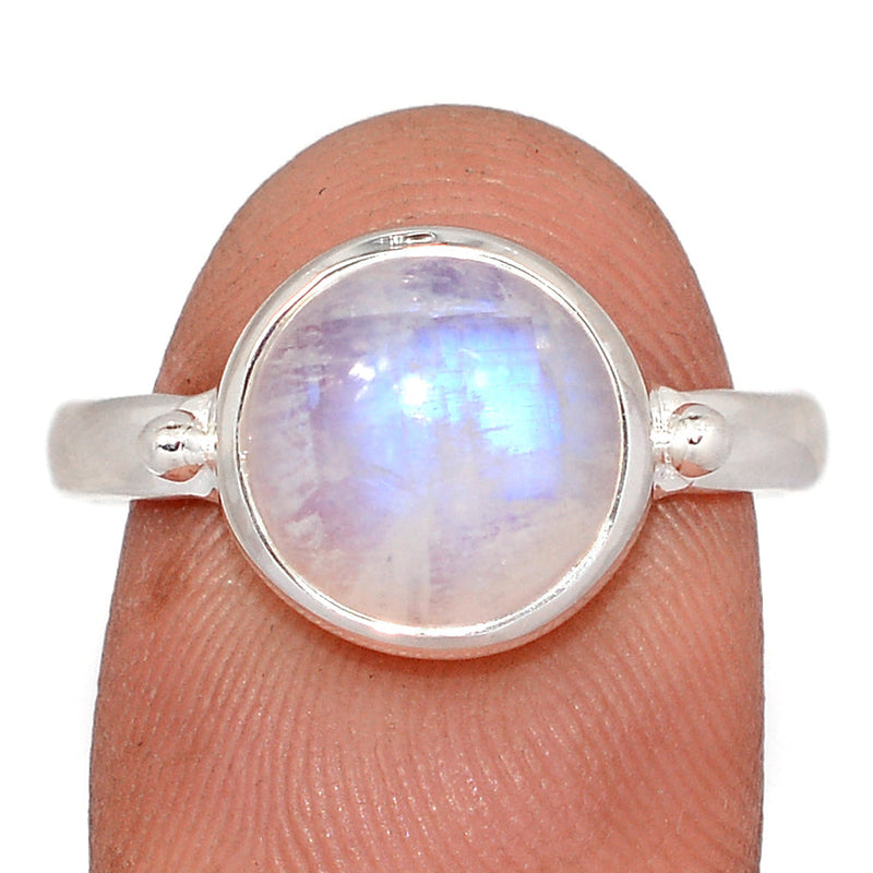 Blue Fire Moonstone Ring - BFMR5090
