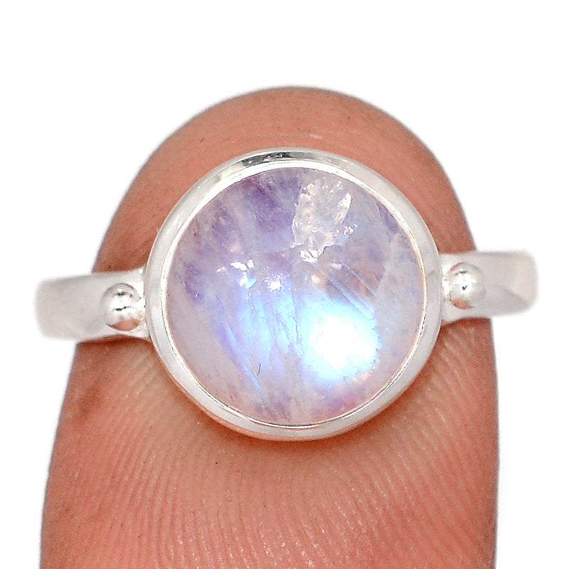Blue Fire Moonstone Ring - BFMR5091