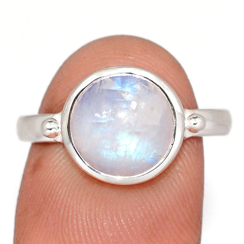 Blue Fire Moonstone Ring - BFMR5092