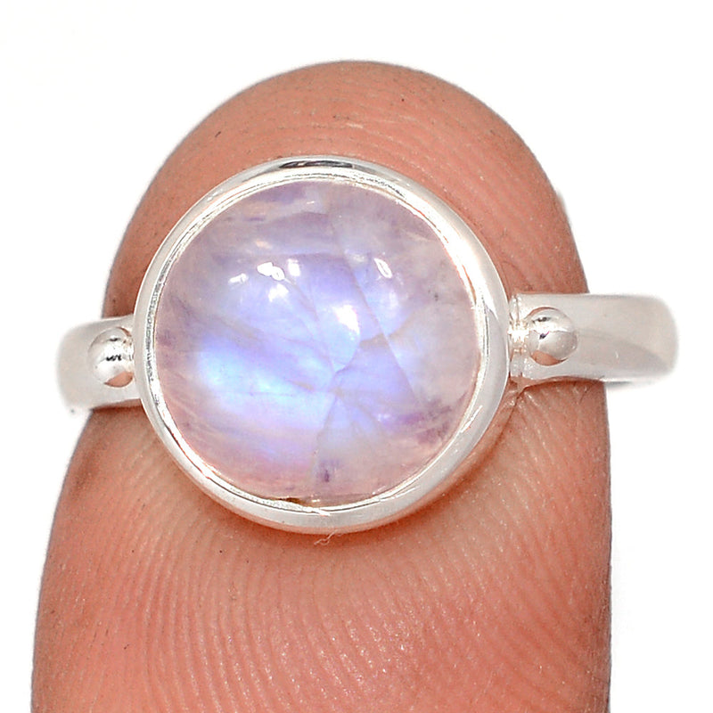 Blue Fire Moonstone Ring - BFMR5093