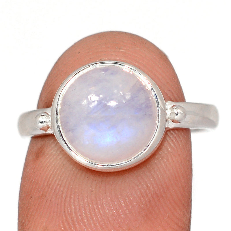 Blue Fire Moonstone Ring - BFMR5094