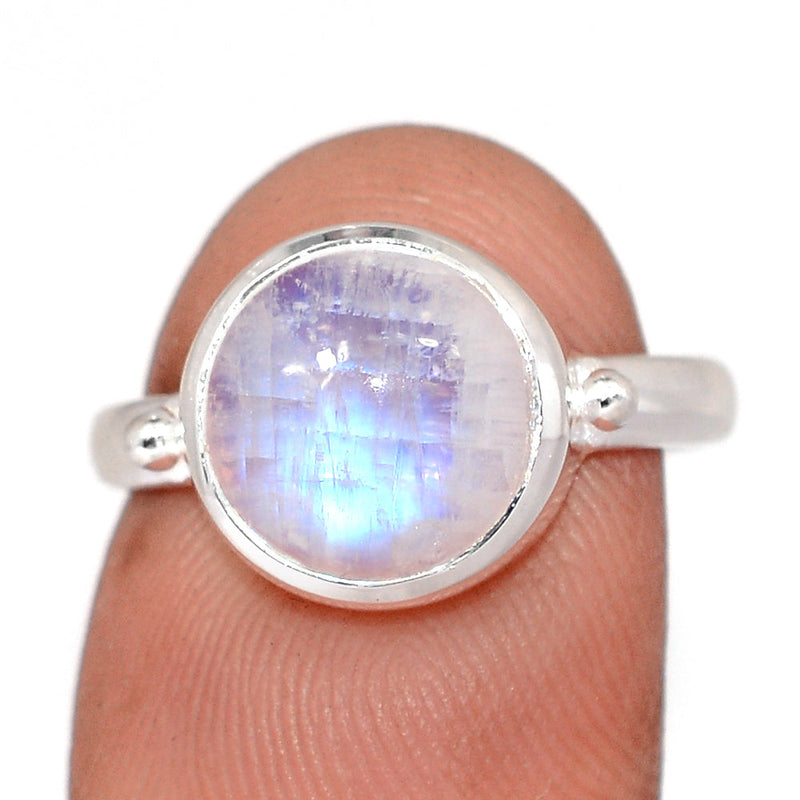 Blue Fire Moonstone Ring - BFMR5095