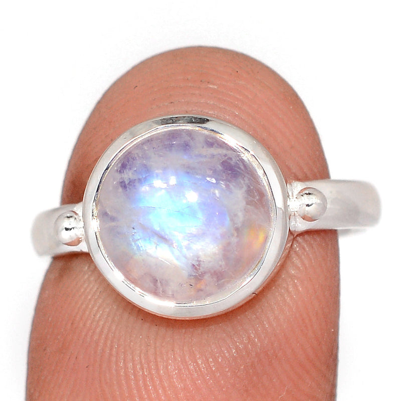 Blue Fire Moonstone Ring - BFMR5099