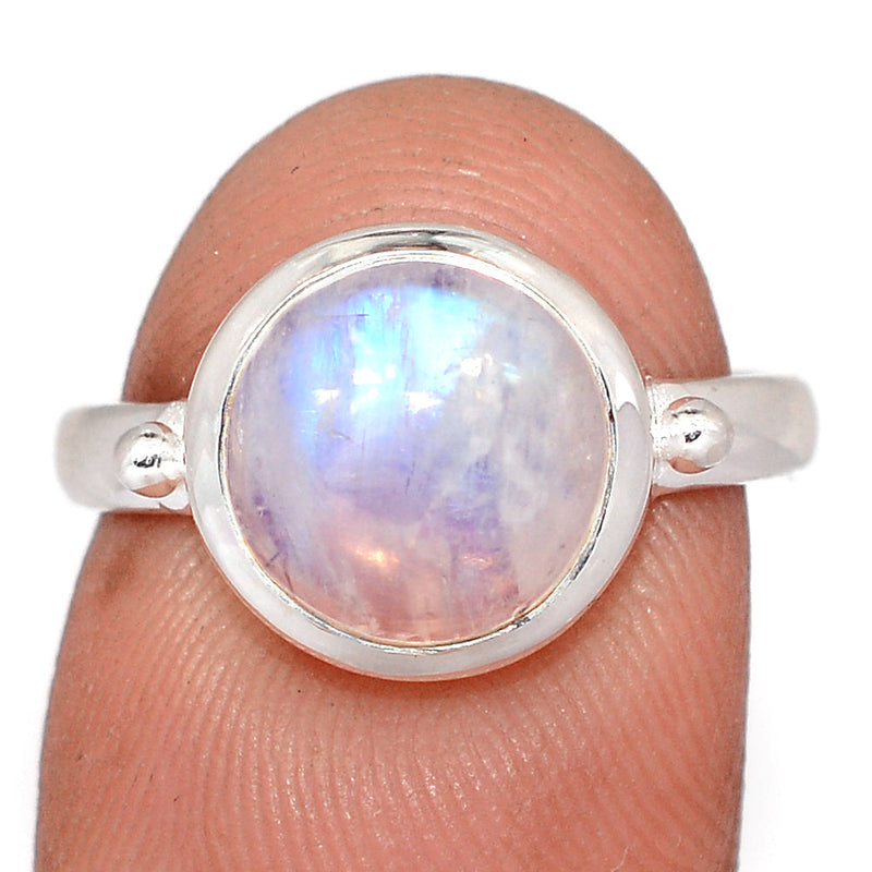 Blue Fire Moonstone Ring - BFMR5100