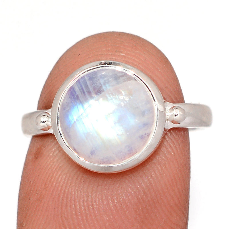 Blue Fire Moonstone Ring - BFMR5101