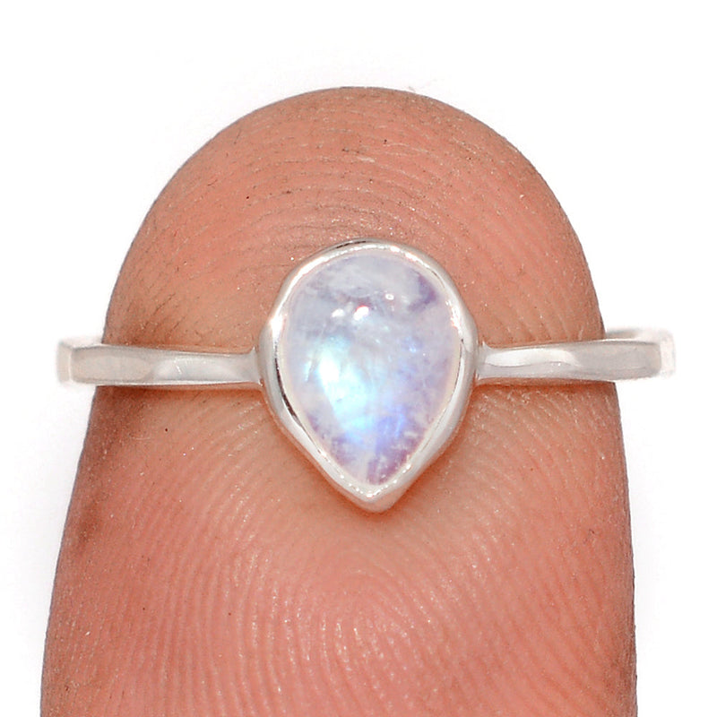 Blue Fire Moonstone Ring - BFMR5102
