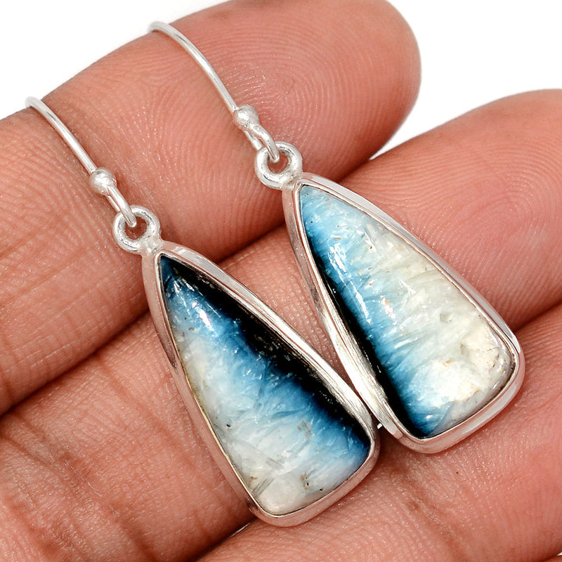 1.6" Blue Ice Glacierite Earrings - BIGE8