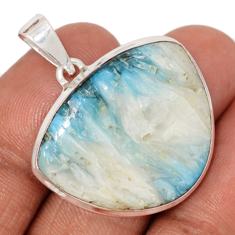 1.5" Blue Ice Glacierite Pendants - BIGP181