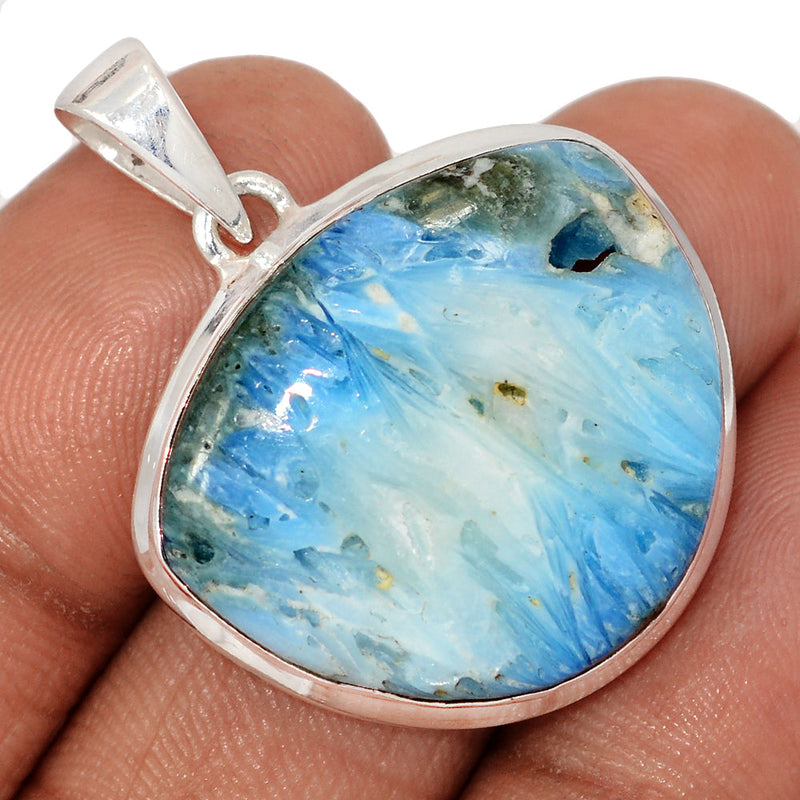 1.5" Blue Ice Glacierite Pendants - BIGP217
