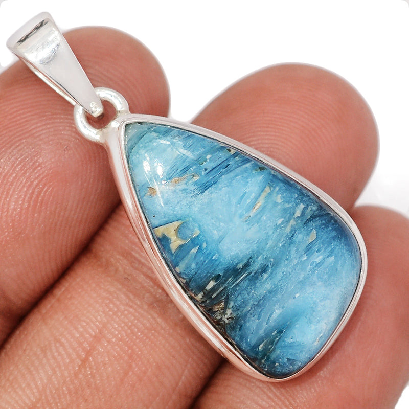 1.6" Blue Ice Glacierite Pendants - BIGP224