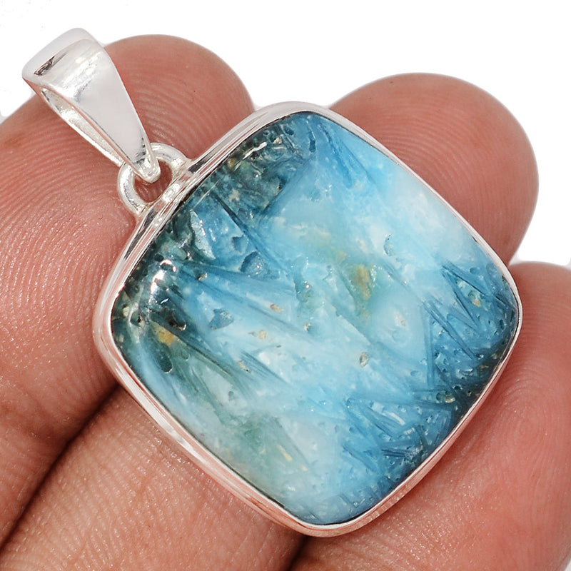 1.5" Blue Ice Glacierite Pendants - BIGP225