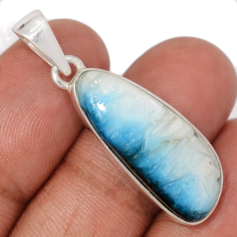 1.5" Blue Ice Glacierite Pendants - BIGP226