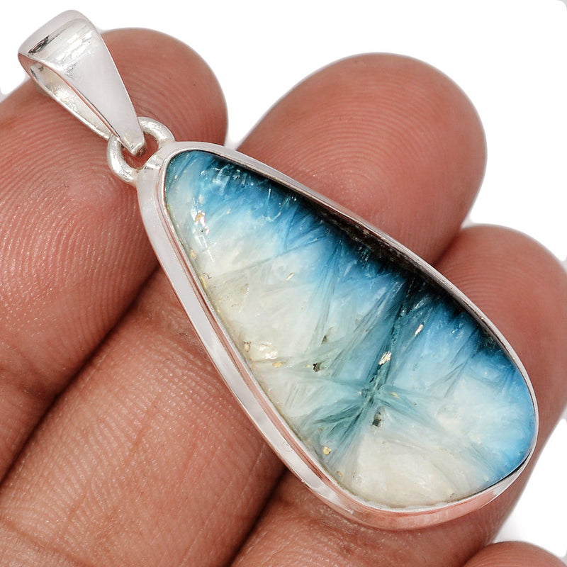 1.8" Blue Ice Glacierite Pendants - BIGP227