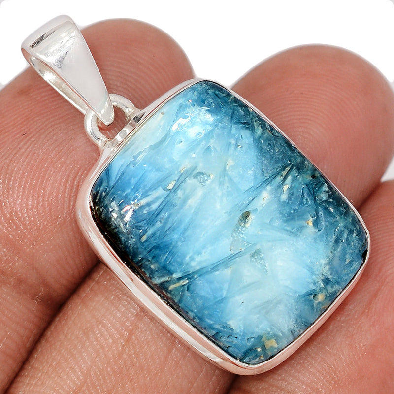 1.5" Blue Ice Glacierite Pendants - BIGP228