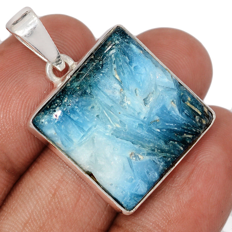 1.3" Blue Ice Glacierite Pendants - BIGP231