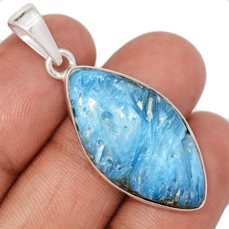 1.7" Blue Ice Glacierite Pendants - BIGP232