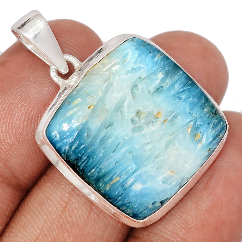 1.5" Blue Ice Glacierite Pendants - BIGP234