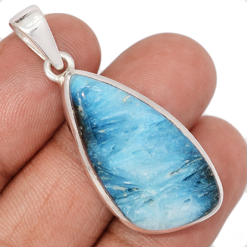 1.7" Blue Ice Glacierite Pendants - BIGP237