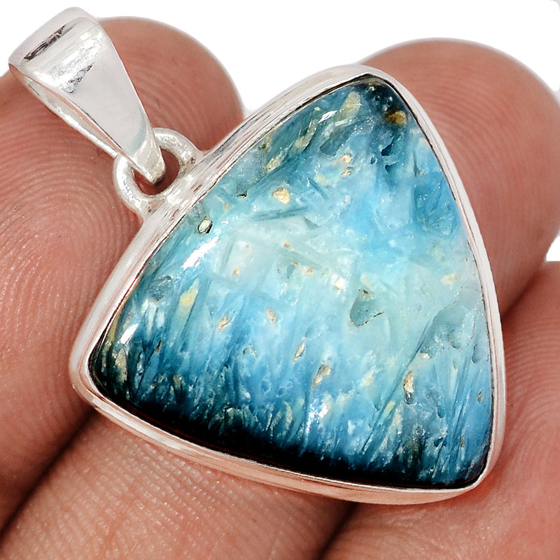1.3" Blue Ice Glacierite Pendants - BIGP245