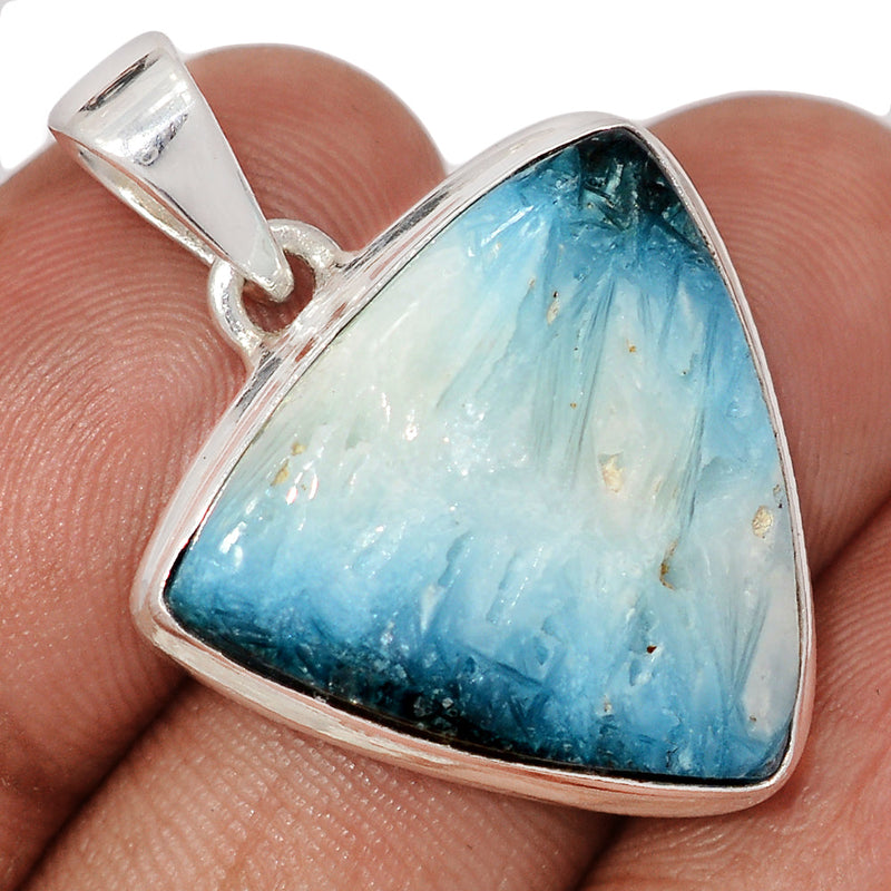 1.3" Blue Ice Glacierite Pendants - BIGP246