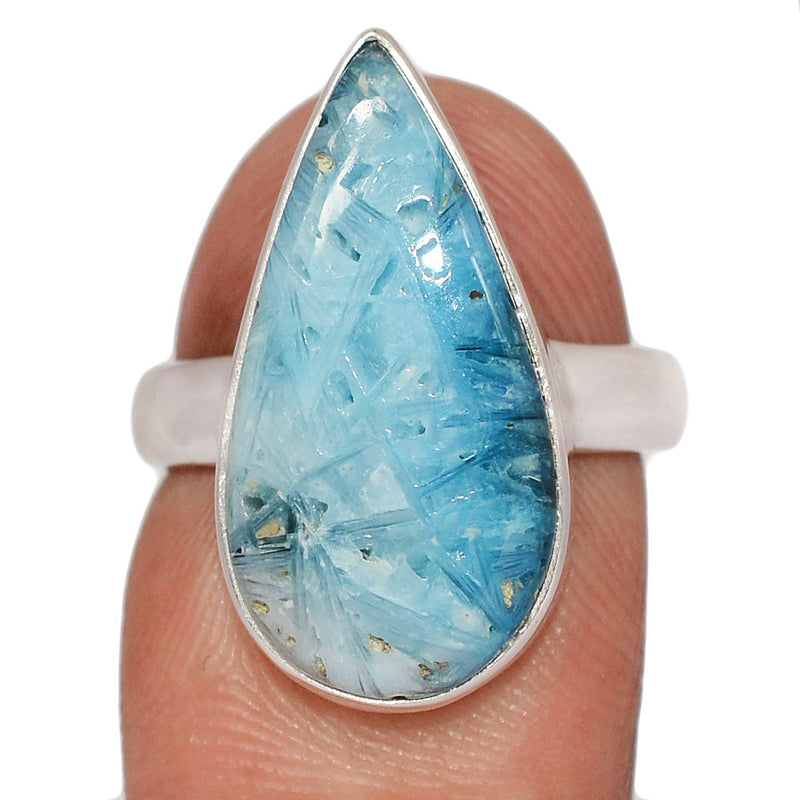 Blue Ice Glacierite Ring - BIGR16