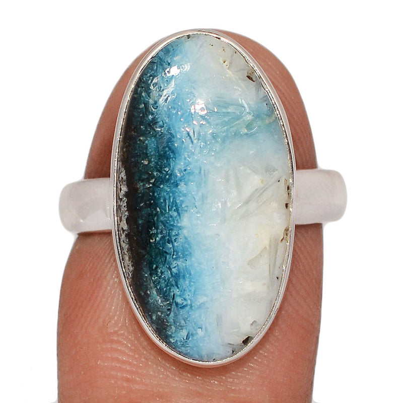 Blue Ice Glacierite Ring - BIGR19