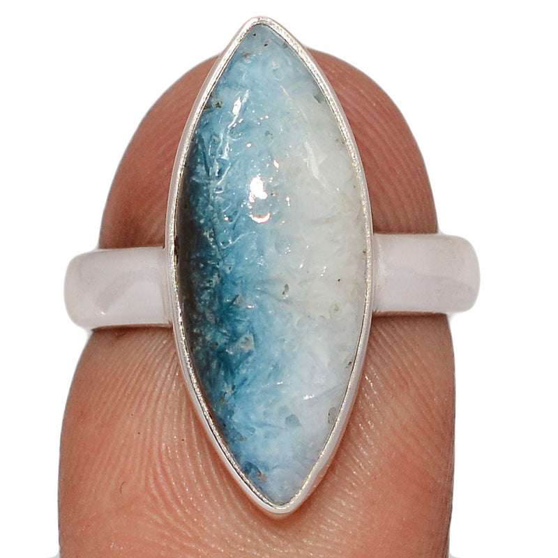 Blue Ice Glacierite Ring - BIGR25