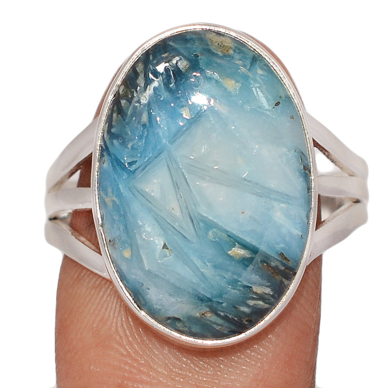 Blue Ice Glacierite Ring - BIGR30