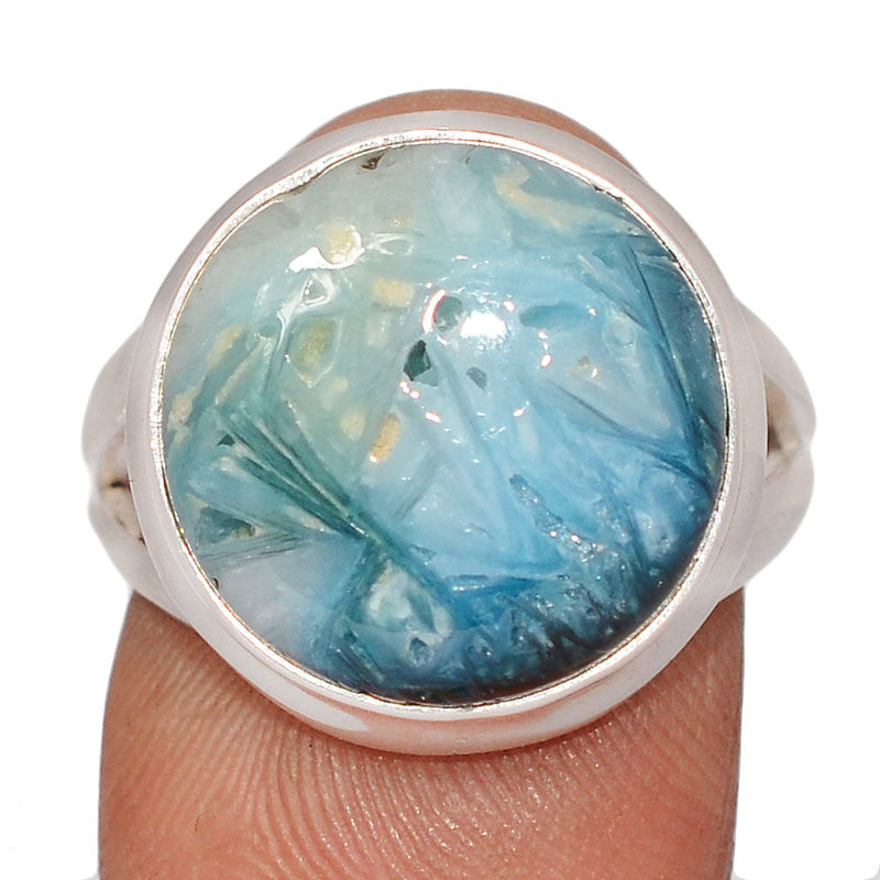 Blue Ice Glacierite Ring - BIGR47