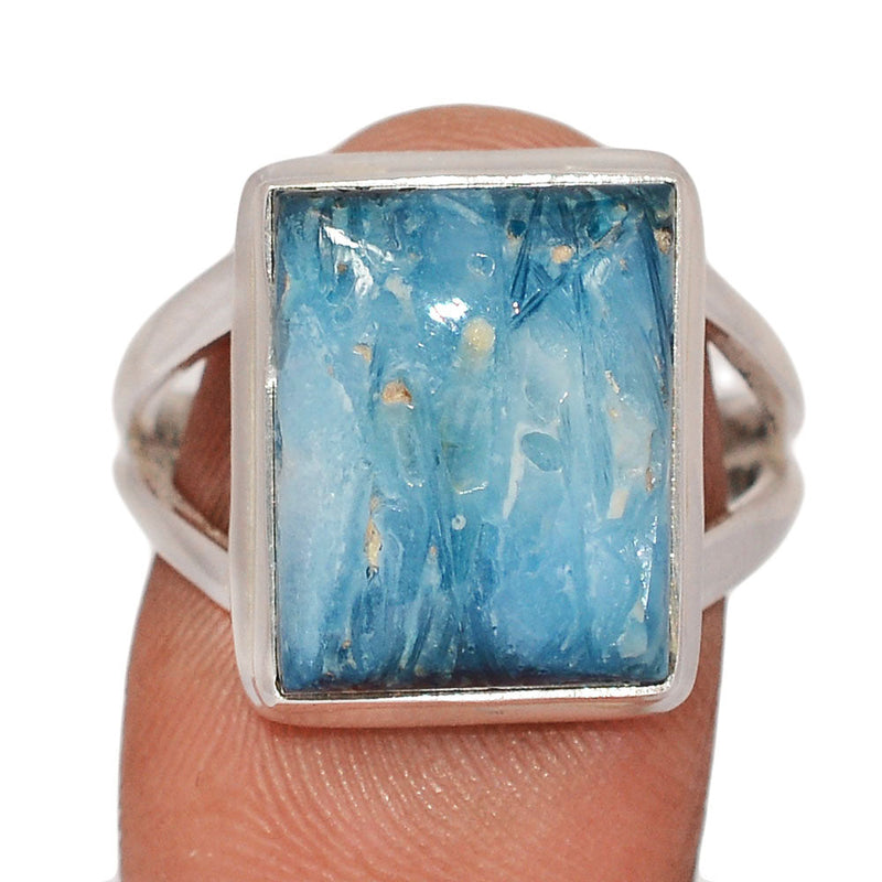 Blue Ice Glacierite Ring - BIGR49