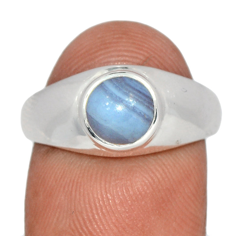 Solid - Blue Lace Agate Ring - BLAR1762