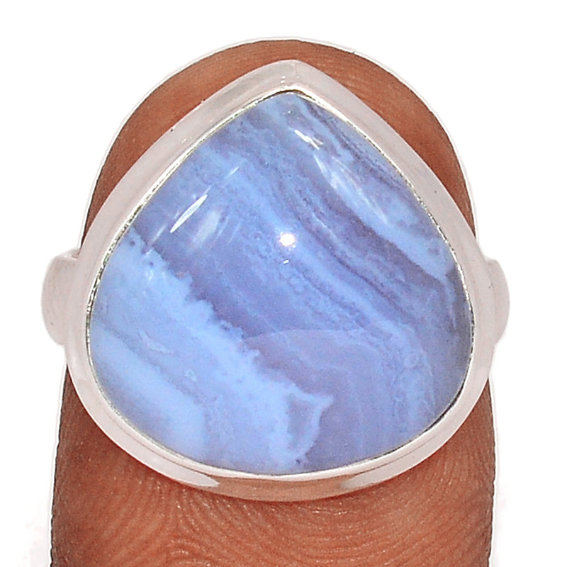 Blue Lace Agate Ring - BLAR1770