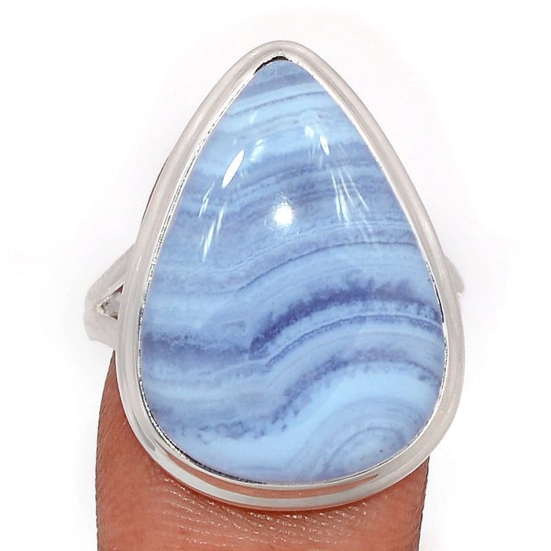 Blue Lace Agate Ring - BLAR1815