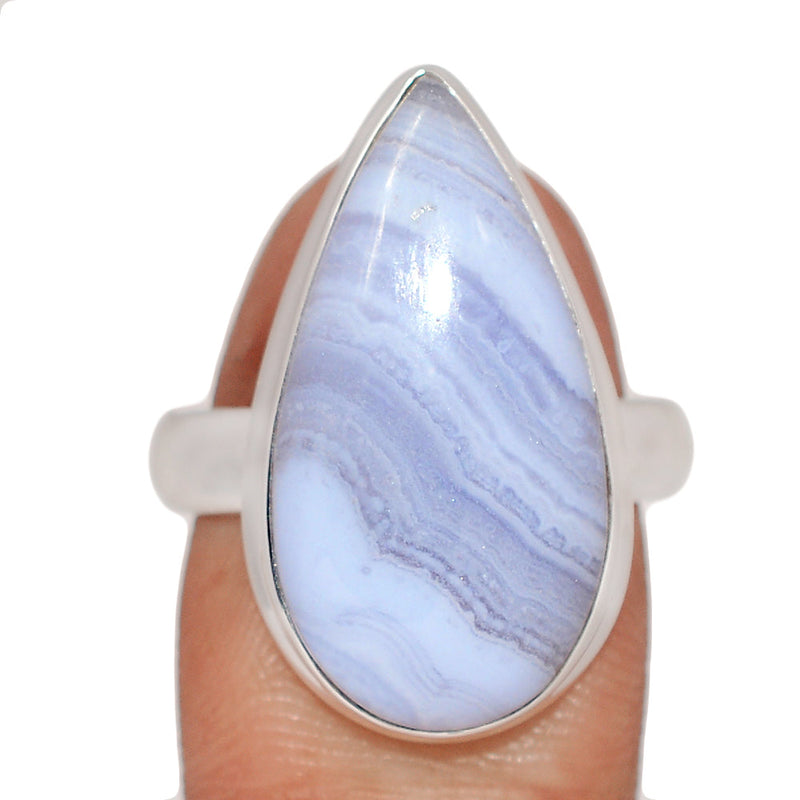 Blue Lace Agate Ring - BLAR1863