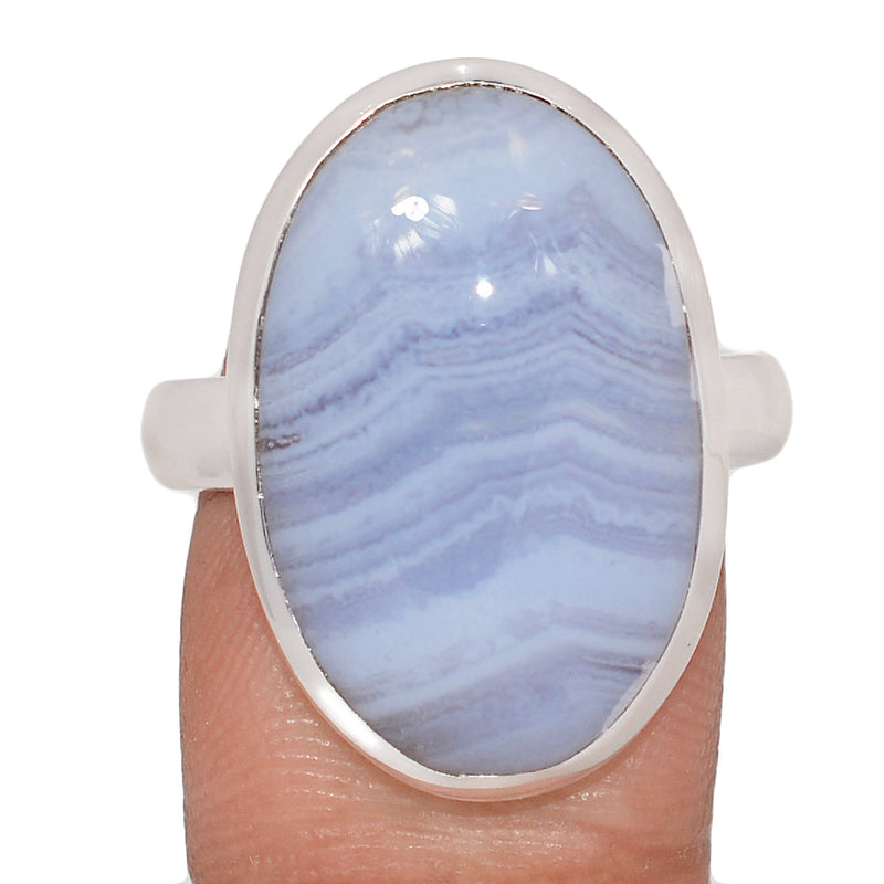 Blue Lace Agate Ring - BLAR1864