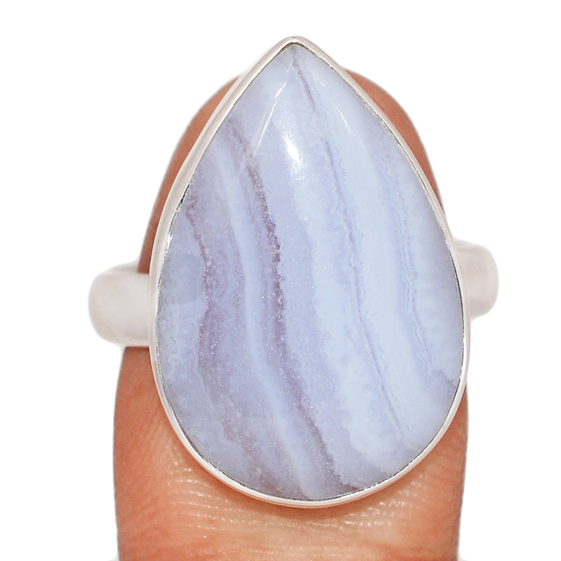 Blue Lace Agate Ring - BLAR1865