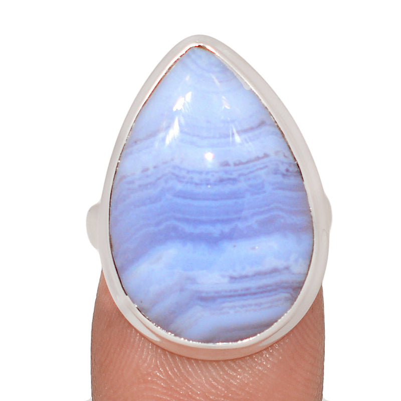 Blue Lace Agate Ring - BLAR1868