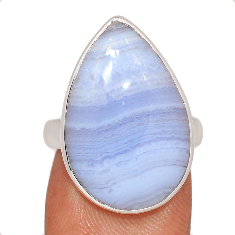 Blue Lace Agate Ring - BLAR1871