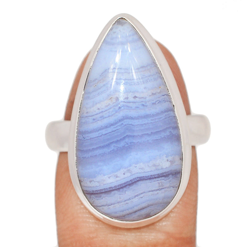 Blue Lace Agate Ring - BLAR1872