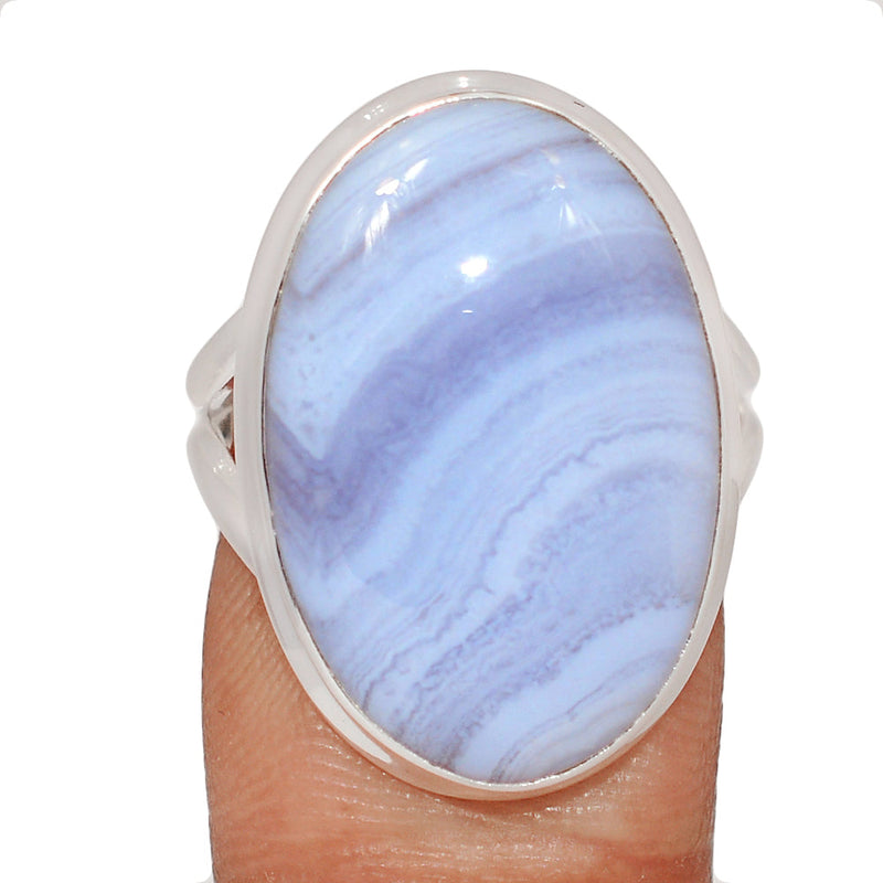 Blue Lace Agate Ring - BLAR1873