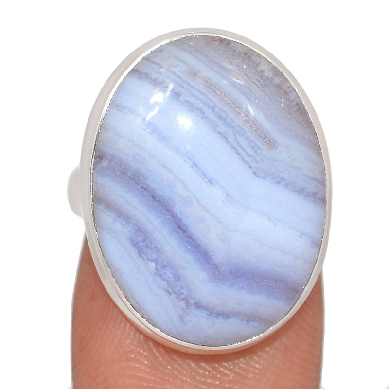 Blue Lace Agate Ring - BLAR1874