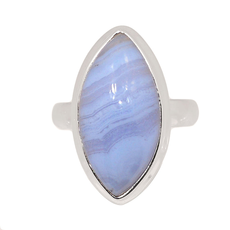 Blue Lace Agate Ring - BLAR1877