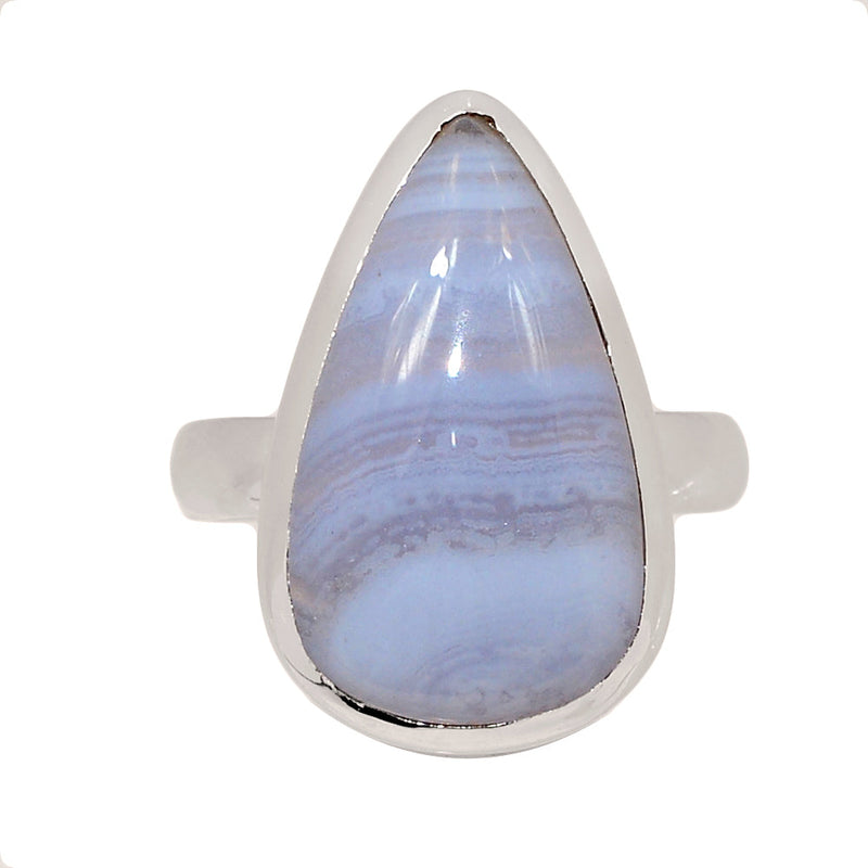 Blue Lace Agate Ring - BLAR1887